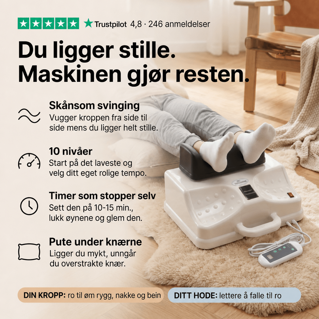 Premium Chi-maskin – Få ro i kroppen på 15 minutter - AVABeauty.no